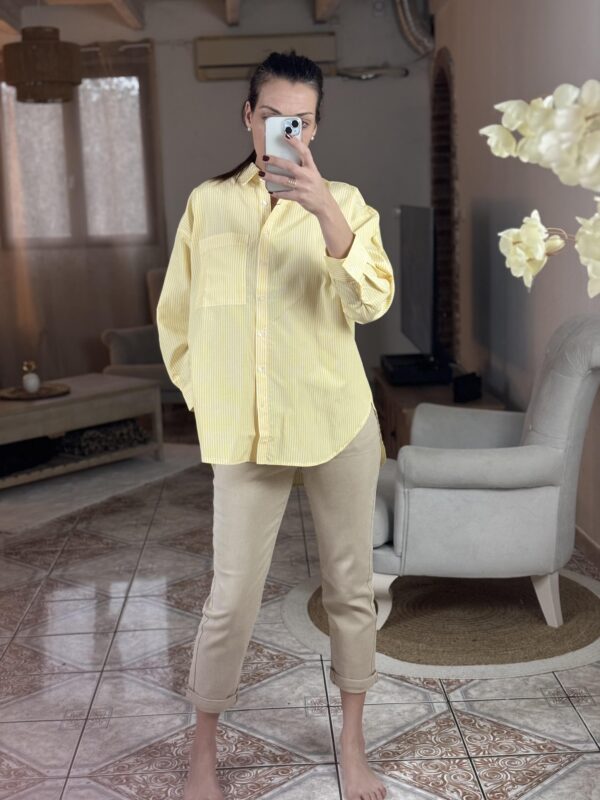 Le jean Beckie beige – Image 2