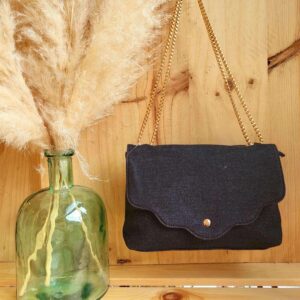Sac Lilie noir jean