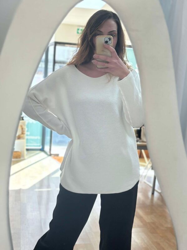 Le pull Gaia Blanc