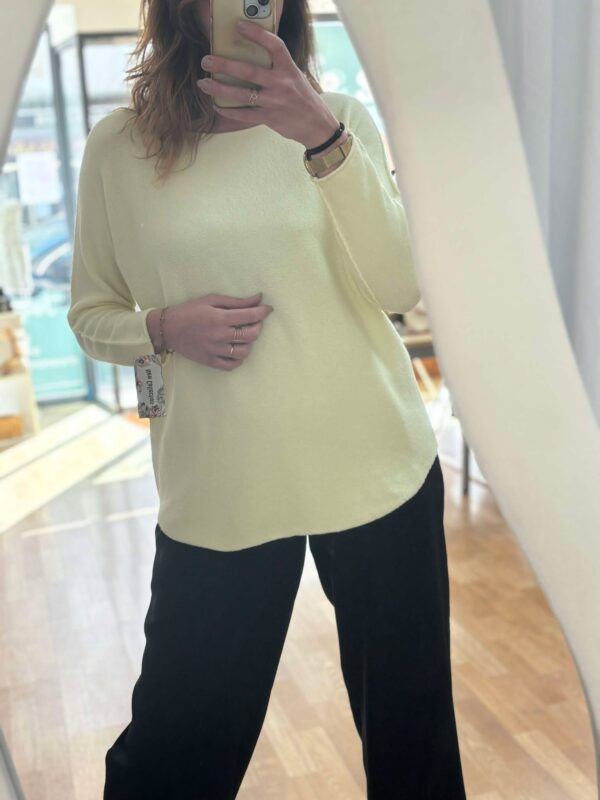 Le pull Gaia Jaune
