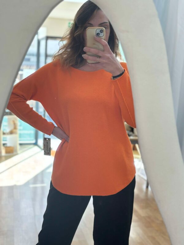 Le pull Gaia Orange