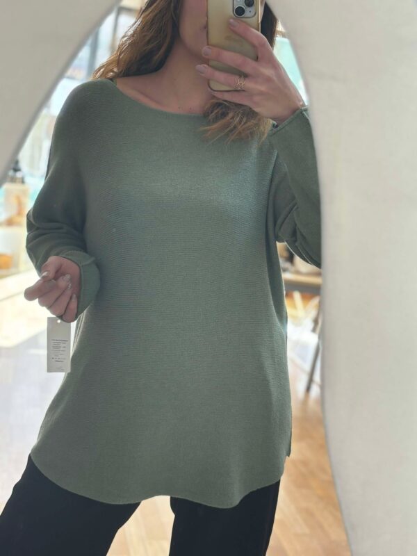 Le pull Gaia Kaki
