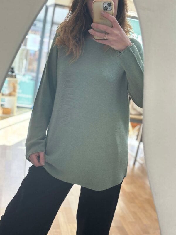 Le pull Gaia Kaki – Image 2