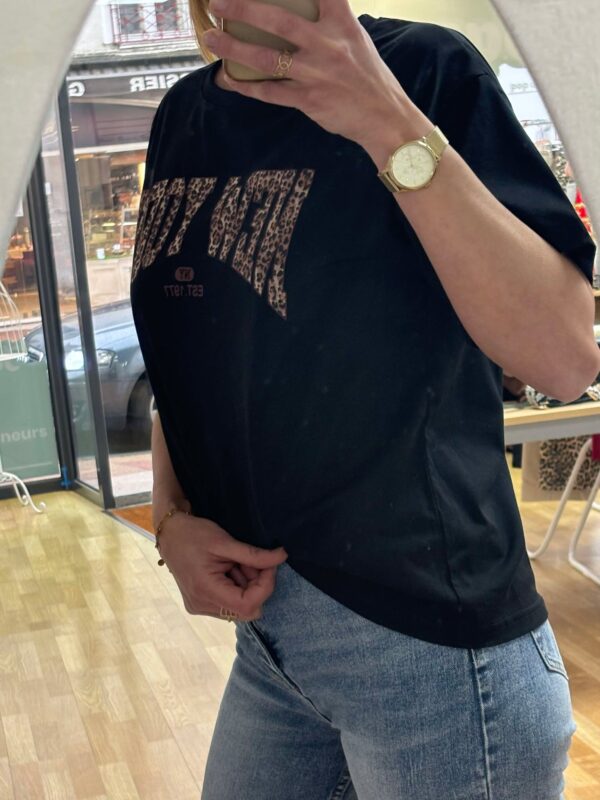 Le Tshirt NY noir – Image 2