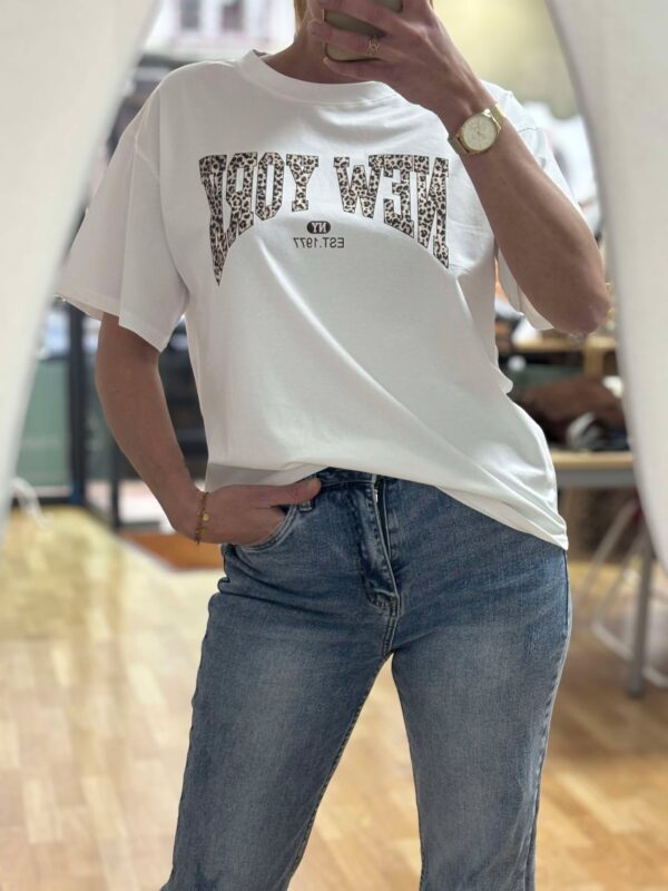 Le Tshirt NY blanc