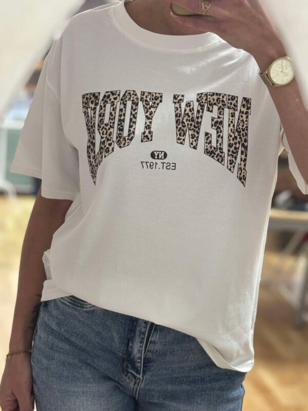 Le Tshirt NY blanc – Image 3
