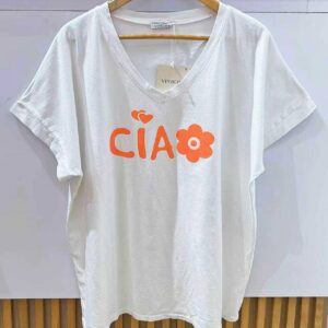 Le T-Shirt pulpeuse Ciao Orange
