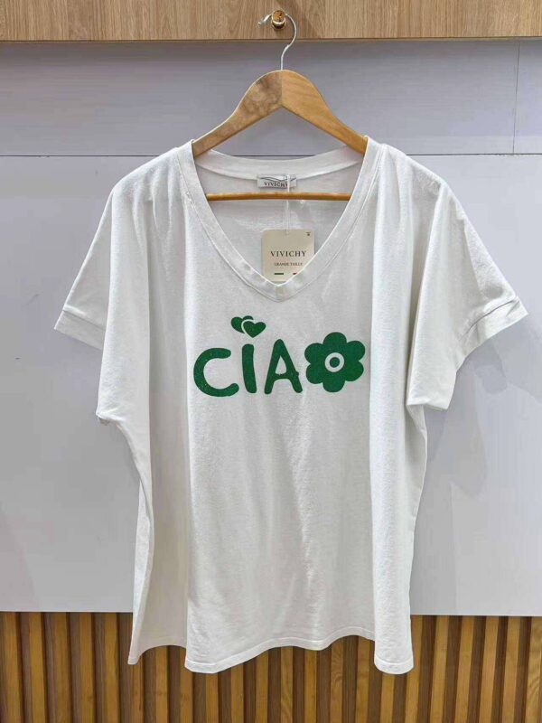 Le T-Shirt pulpeuse Ciao Vert