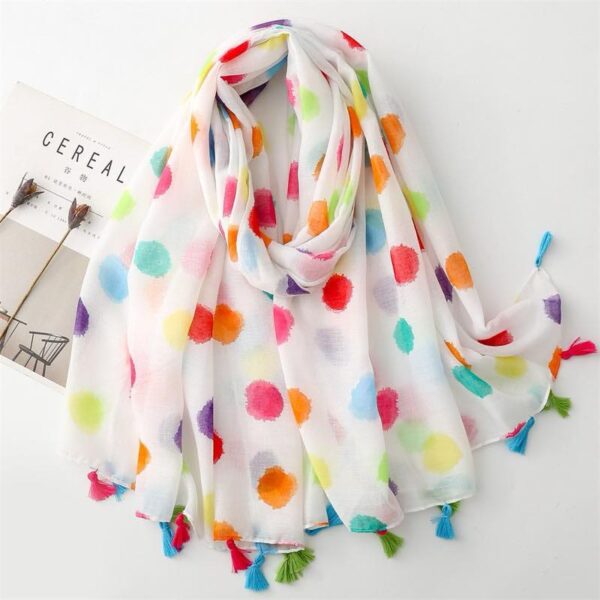 Le foulard Multicolore