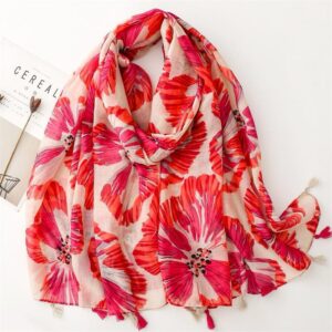 Le foulard Flora
