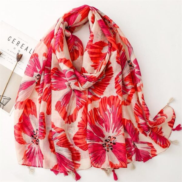 Le foulard Flora