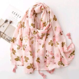Le foulard Rose