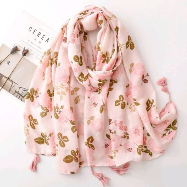 Le foulard Rose
