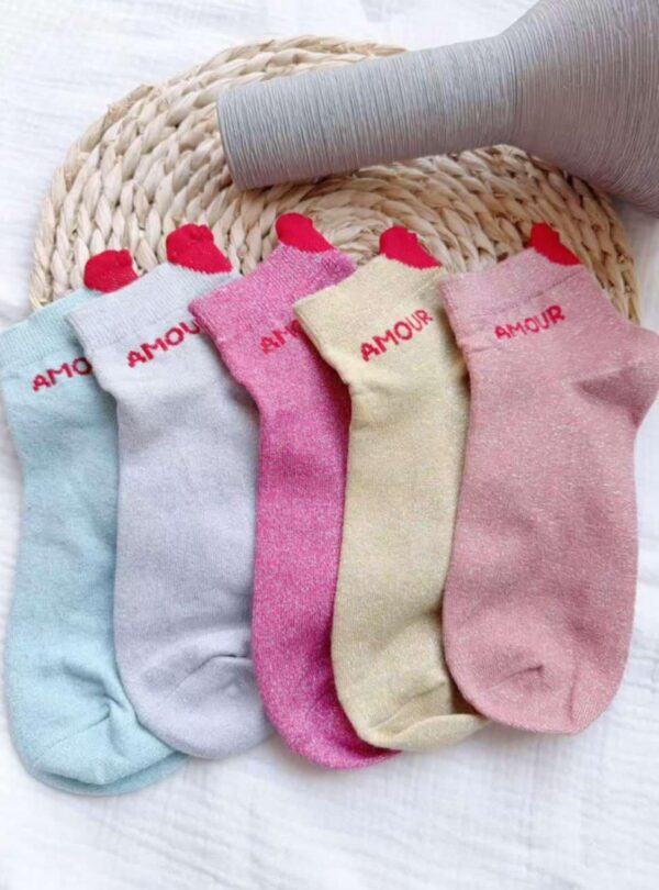Les chaussettes Amour ♥
