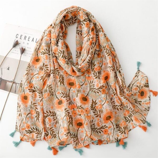 Le foulard Orange