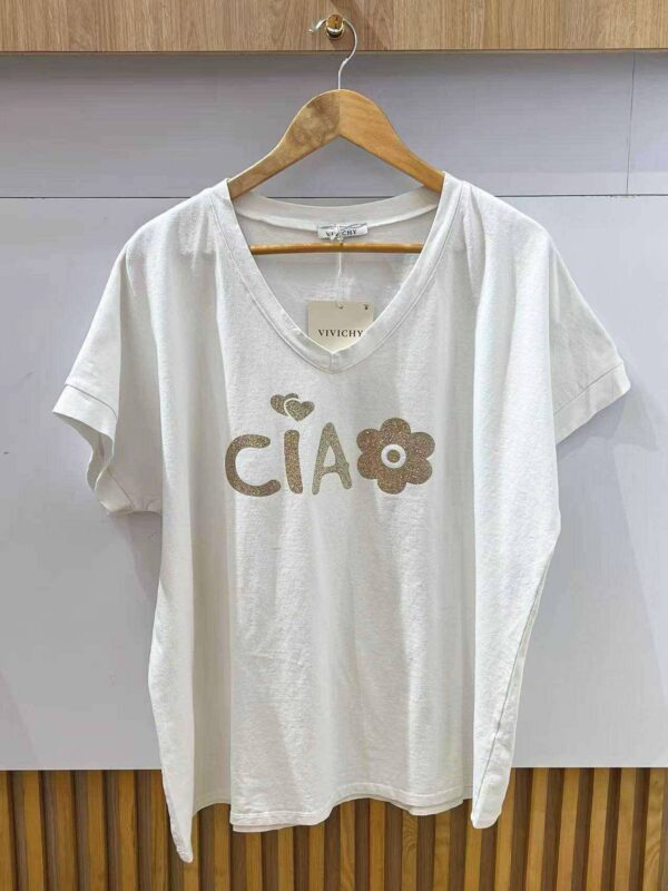 Le T-Shirt pulpeuse Ciao Doré