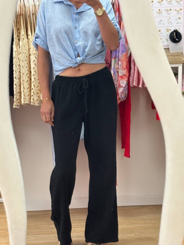 Le pantalon pulpeuse noir