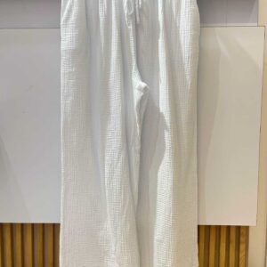 Le pantalon pulpeuse blanc