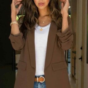Le blazer Olena Choco